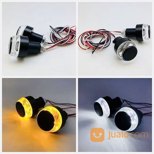 Lampu Stang LED Sepeda Motor Aksesoris Eksterior Otomotif Super Bright