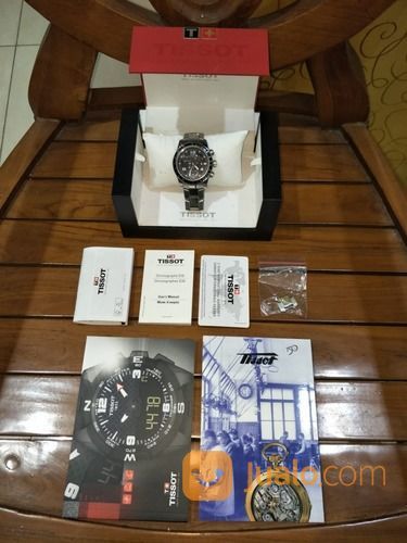 Tissot T-Sport V8 Chronograph Black Dial Stainless Steel