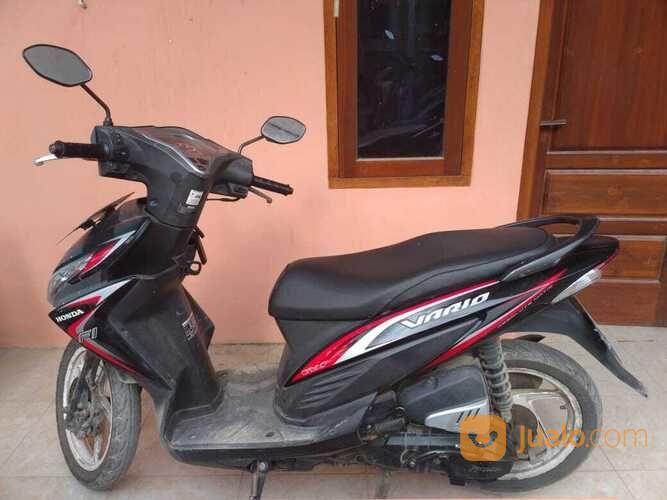 Honda Vario PGM Fi Injection Matic Hitam - Tahun 2014 Bisa Nego