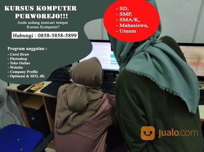 Les Komputer Di Purworejo, Les Privat Komputer Di Purworejo,