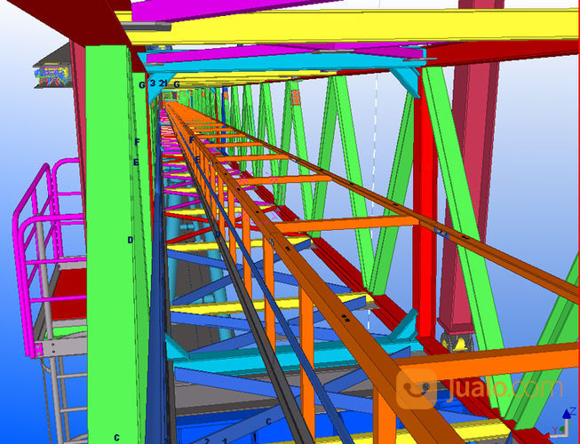 Shop Drawing Tekla (Membuat Gambar Kerja)