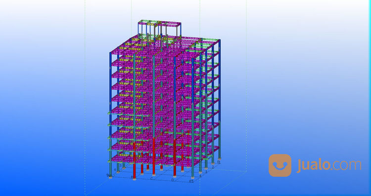 Shop Drawing Tekla (Membuat Gambar Kerja)