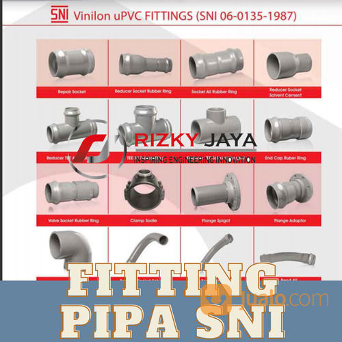 AKSESORIS FITTING PIPA PVC SNI /AKSESORIS FITTING PIPA RESMI STANDART SNI MURAH