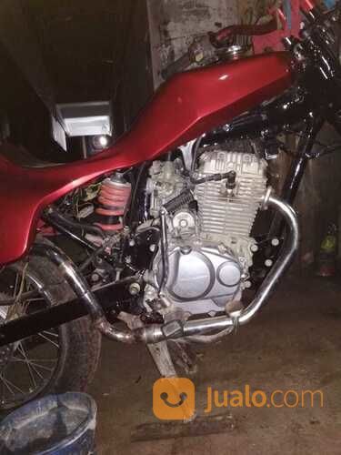 Megapro 2004 Edisi Modif Trail Pajak Kelewat Bulan