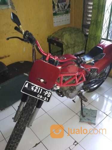 Megapro 2004 Edisi Modif Trail Pajak Kelewat Bulan