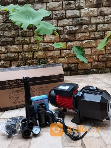 SJ-505 (Otomatis) JETPUMP Pompa Air Semi Jet Pump Pompa Otomatis 500Watt Hisap 50meter - Mesin