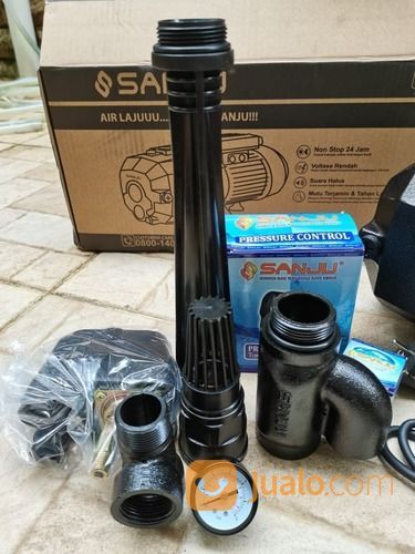SJ-505 (Otomatis) JETPUMP Pompa Air Semi Jet Pump Pompa Otomatis 500Watt Hisap 50meter - Mesin