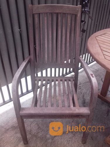 Meja Kayu Taman Dan Kursi