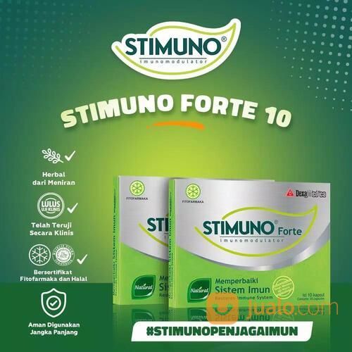 Stimuno Forte 10 Capsul Multivitamin Daya Tahan Tubuh