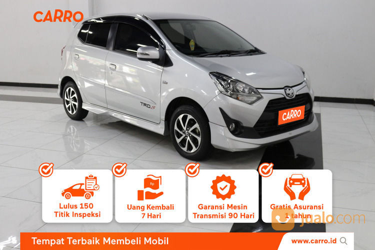 Toyota Agya 1.2 G TRD Sportivo MT 2018 Silver