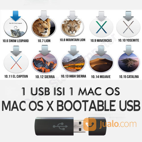 USB Bootable Flashdisk Installer Mac OS Macbook