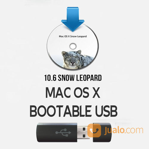 USB Bootable Flashdisk Installer Mac OS Macbook Snow Leopard