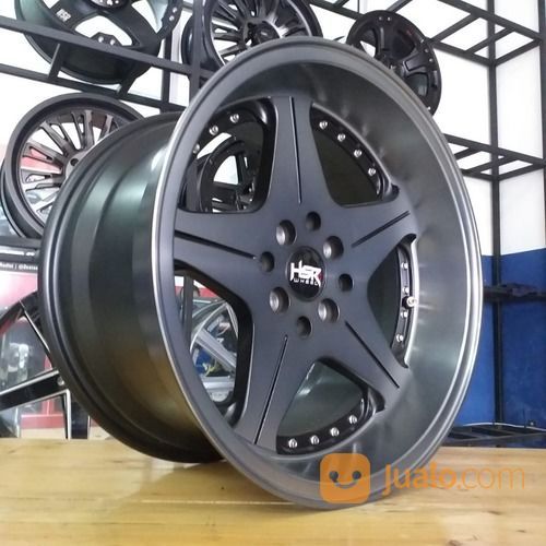 Velg Mobil Racing HSR ANAMBAS HSR R16X75875 H8X100-114,3 ET3518 BKOIL FACE