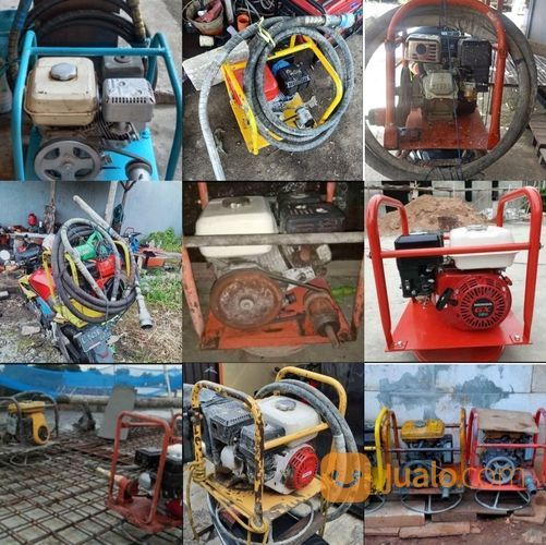 Sewa: Jack Hammer/Dril, Vibrator, Compressor, Travo Las, Blower, Genset, Coring Beton, Molen, Pompa