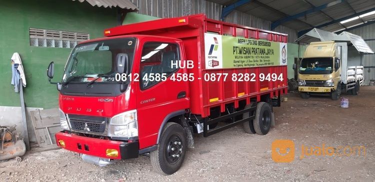 Harga Truk MItsubishi Bak Kayu Gas LPG Elpiji 3 Kg Pertamina