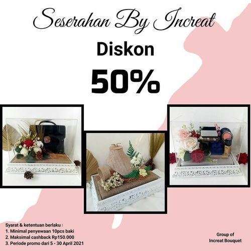 Seserahan by increat Diskon 50 %