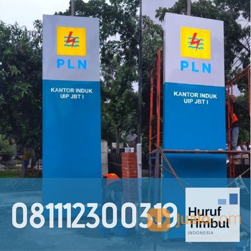 Pylon Sign PLN, Totem PLN Padang