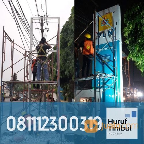 Pylon Sign PLN, Totem PLN Padang