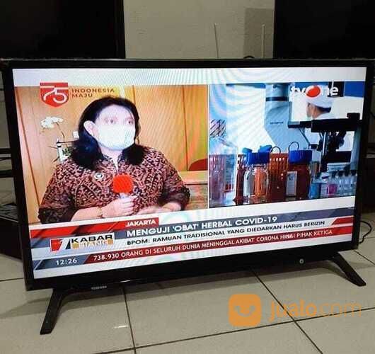 TV TOSHIBA LED TV 32" SERIES TERBARU (BARU BEBERAPA BULAN PEMAKAIAN SAJA), LIKE NEW GARANSI ON