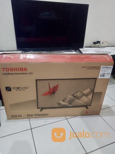 TV TOSHIBA LED TV 32" SERIES TERBARU (BARU BEBERAPA BULAN PEMAKAIAN SAJA), LIKE NEW GARANSI ON