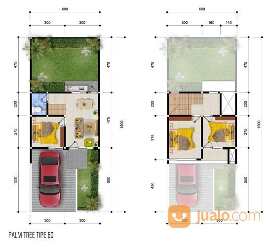 RUMAH MEWAH 2 LANTAI DI SEMARANG ATAS BANGUNAN BARU
