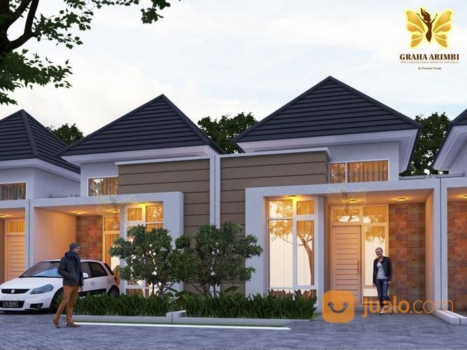 RUMAH MINIMALIS DENGAN VIEW GUNUNG DI SALATIGA