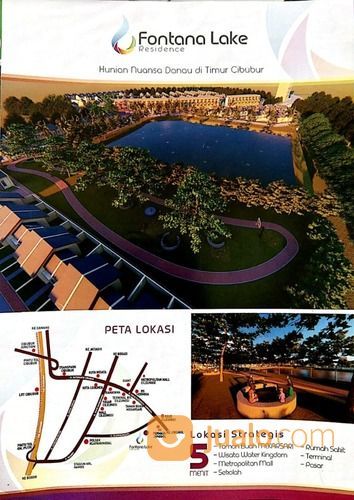 Rumah Subsidi Bogor Perumahan Fontana Lake Desa Situsari Cileungsi, Bogor Kabupaten, Jawa Barat
