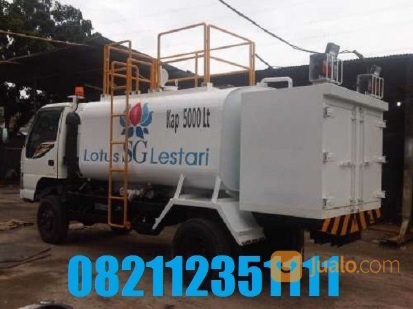 HARGA FUEL TRUCK TAMBANG / FUEL SERVICE TRUCK / FUEL SERVICE CONTAINER (KAROSERI GLOBAL)