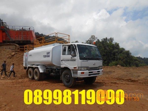 HARGA FUEL TRUCK TAMBANG / FUEL SERVICE TRUCK / FUEL SERVICE CONTAINER (KAROSERI GLOBAL)