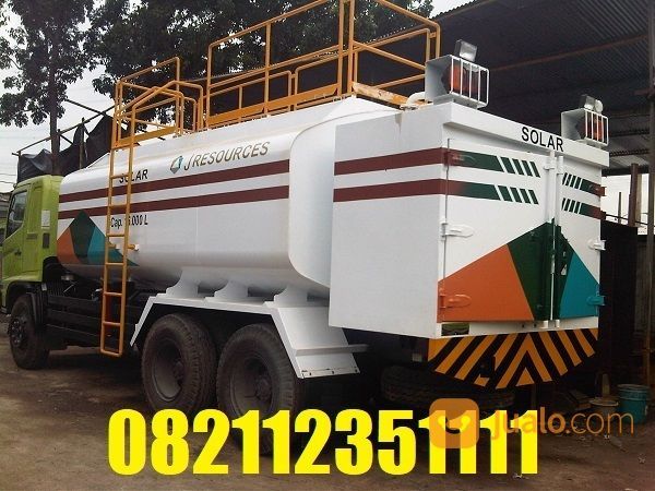 HARGA FUEL TRUCK TAMBANG / FUEL SERVICE TRUCK / FUEL SERVICE CONTAINER (KAROSERI GLOBAL)