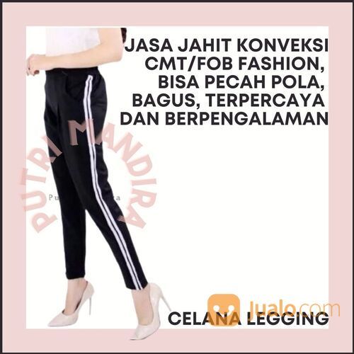 CELANA LEGGING CELANA KETAT JAHIT KONVEKSI FASHION