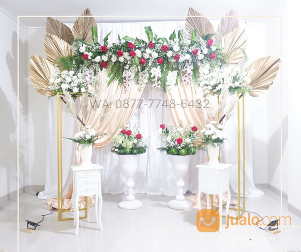 Dekorasi Rustic / Backdrop Lamaran / Engagement Decoration / Dekor