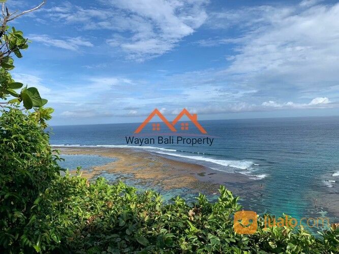 Tanah Pinggir Tebing Pantai Green Bowl Jimbaran Bali