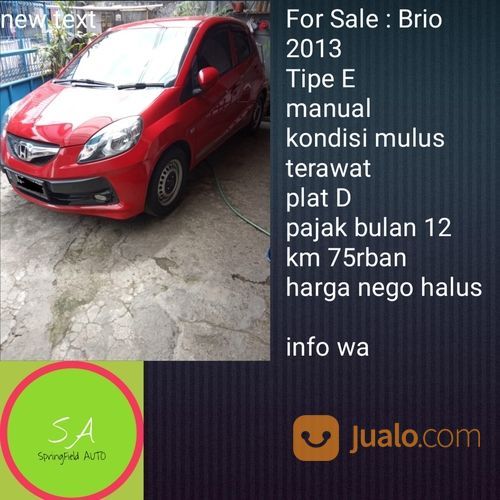 Honda Brio 2013