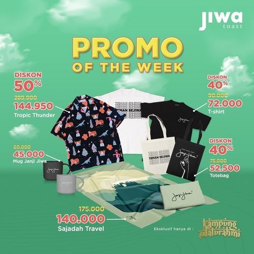 JIWA TOAST PROMO OF THE WEEK !! di Kota Jakarta Selatan, DKI Jakarta