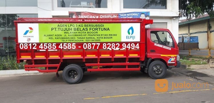 Harga Truk Bak Gas Elpiji 3 Kg LPG Pertamina