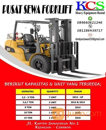 SEWA DAN SERVICE FORKLIFT PANGKAH - TEGAL PT.KCS