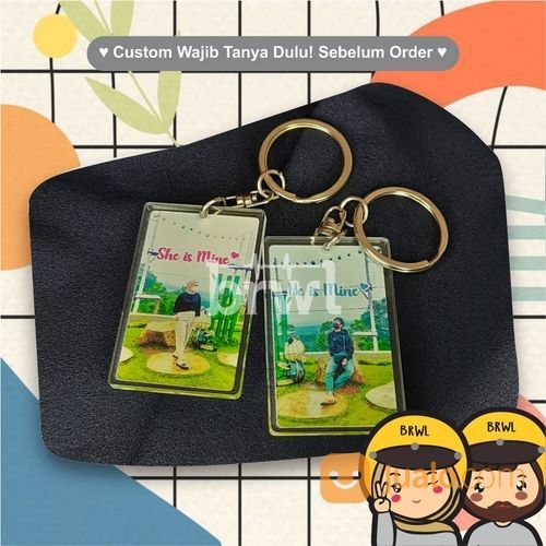 Gantungan Kunci Akrilik Grosir Anime BTS Custom Luasan 15cm Murah