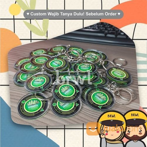 Gantungan Kunci Akrilik Grosir Anime BTS Custom Luasan 15cm Murah