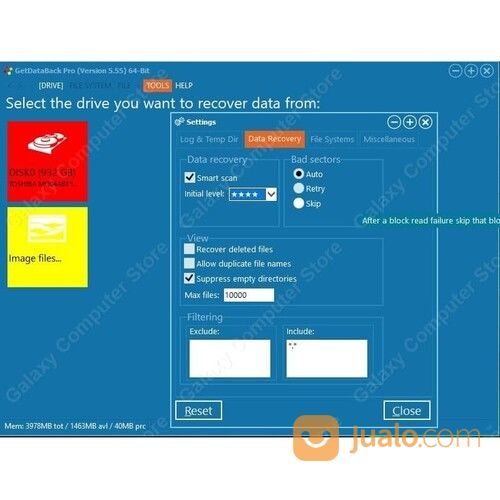 Runtime GetDataBack Pro For Windows di Kota Malang, Jawa Timur | Jualo.com