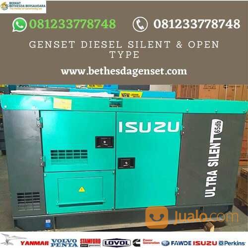 Genset Isuzu 60 Kva Silent Copy Stamford