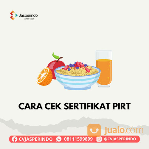 CEK SERTIFIKAT PIRT