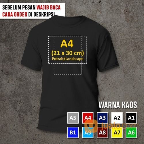 [FREE DESAIN] TEMPAT JASA SABLON KAOS SATUAN MURAH MAGETAN I JAGOTEES