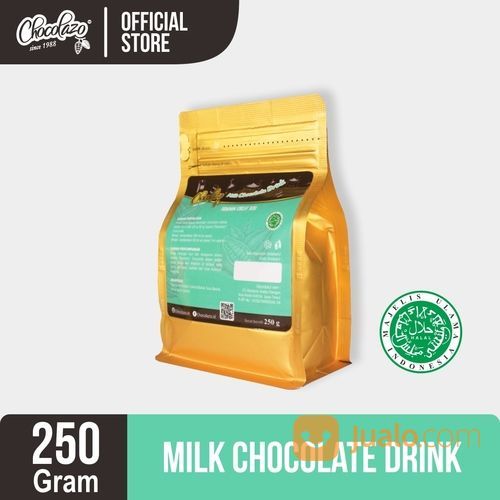 COKLAT SUSU BUBUK ENAK HARGA MURAH MALANG - CHOCOLAZO MILK CHOCOLATE