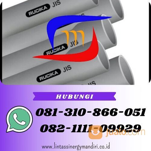 READY STOK PIPA PVC RUCIKA JIS PANJANG 4 METER VP/VU