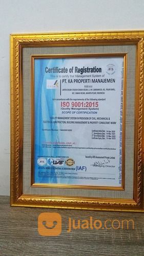 Sertifikasi Iso 9001 Murah