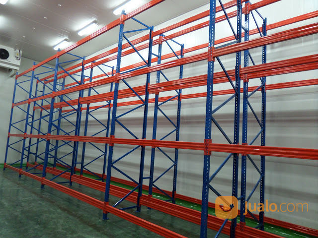 Rak Pallet Heavy Duty Kapasitas 1 Ton Perlevel Tinggi 3 Meter / Pabrik ...