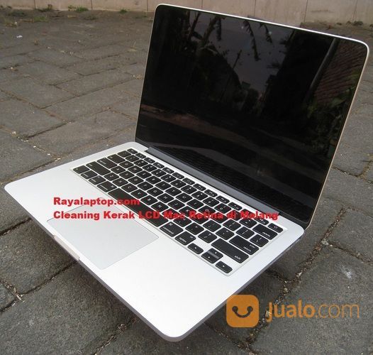 Cleaning Staingate Coating LED Screen MacBook Retina Karena Kerak Jamur - Malang