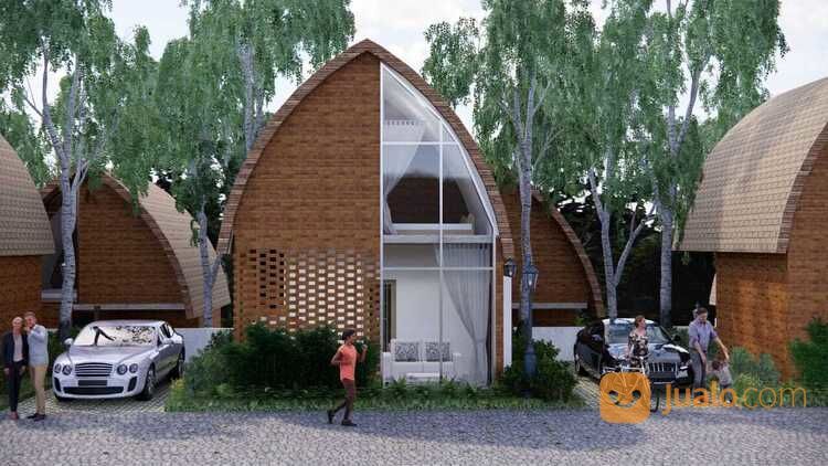 Rumah Unik Di Dataran Tinggi Bandung,Desain Ala Rumah Sasak Lombok