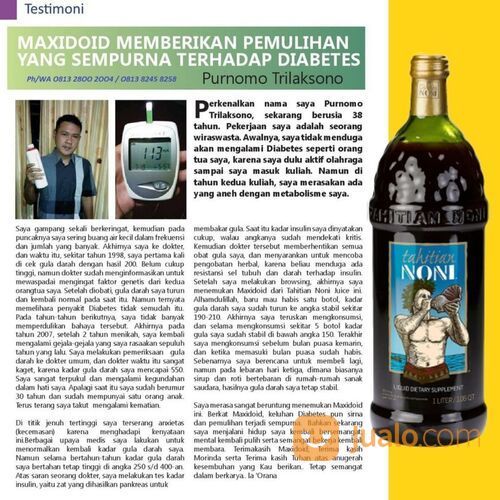 Obat Diabetes Kronis Paling Ampuh 100% Alami Dan Teruji Secara Klinis